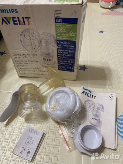 Молокоотсос avent ручной