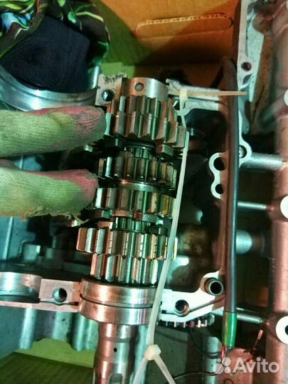 Suzuki gsx-r 750 картер кпп, К4, K5, K6