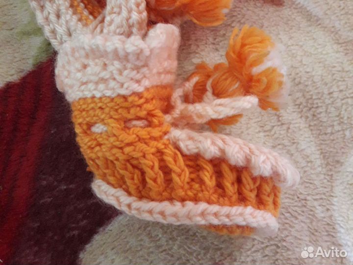 Пинетки для девочки