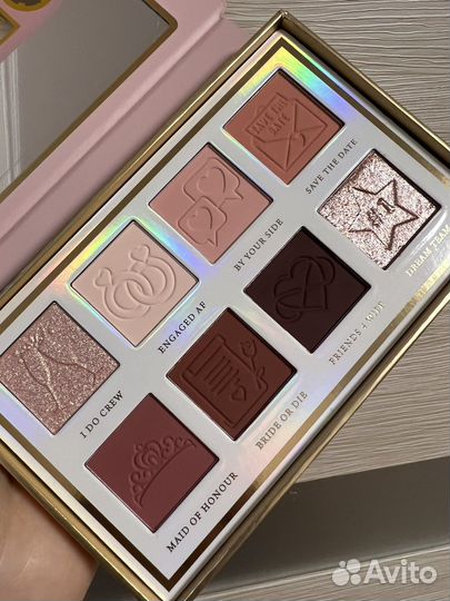 Палетка теней plouise team bride