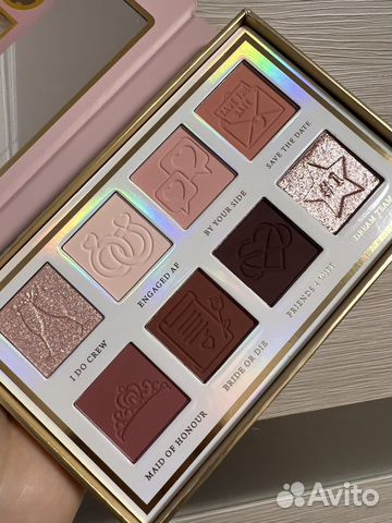 Палетка теней plouise team bride