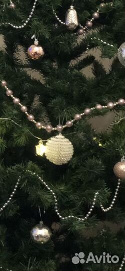 Елка искусственная пвх 2.3м б/у