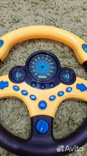 Детский руль игрушка