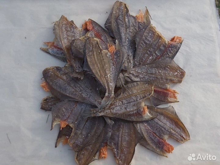 Вяленая мурманская камбала