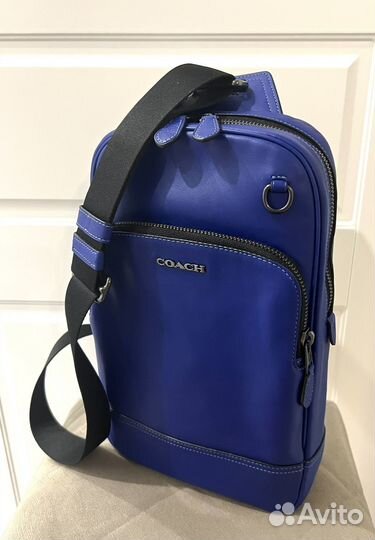 Сумка слинг мужская Coach оригинал