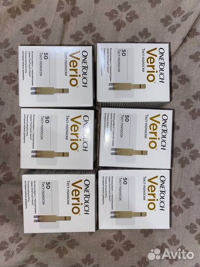 Тест полоски one touch verio