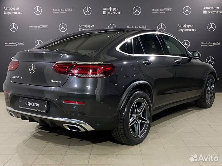 Mercedes-Benz GLC-класс Coupe 2.0 AT, 2020, 66 662 км