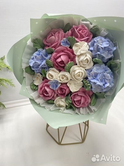 Зефирные цветы