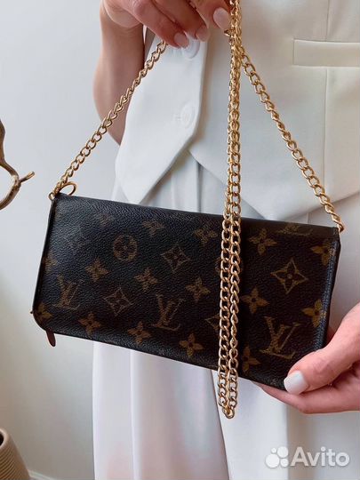 Клатч оригинал Louis Vuitton мини - сумка LV