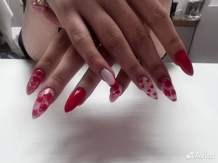 Требуется модель/ наращивание ногтей