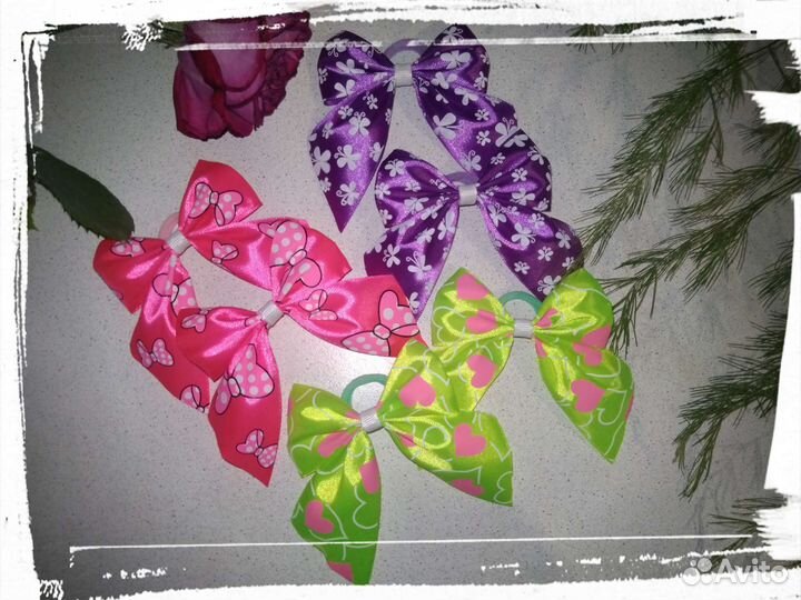 Бантики для волос