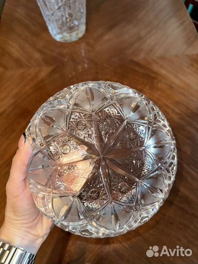 Хрустальная пепельница