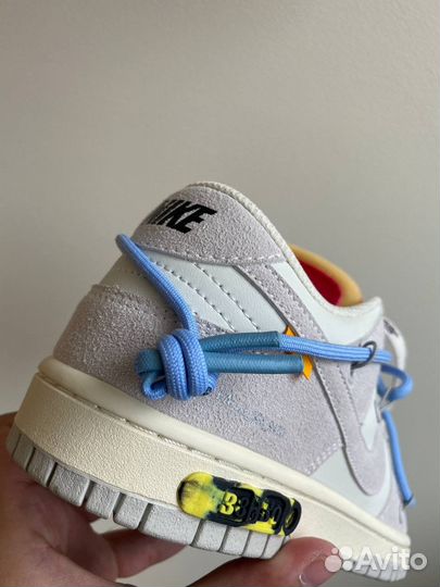 Кроссовки Nike Dunk low x Off white