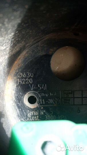 Баллон гбо 54 л