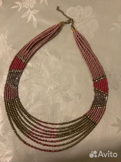 Ожерелье из бисера