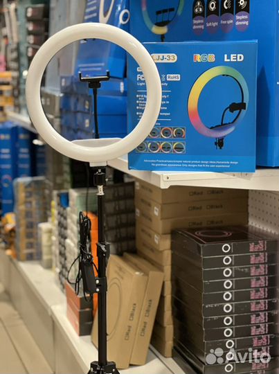 Кольцевая лампа 33 см