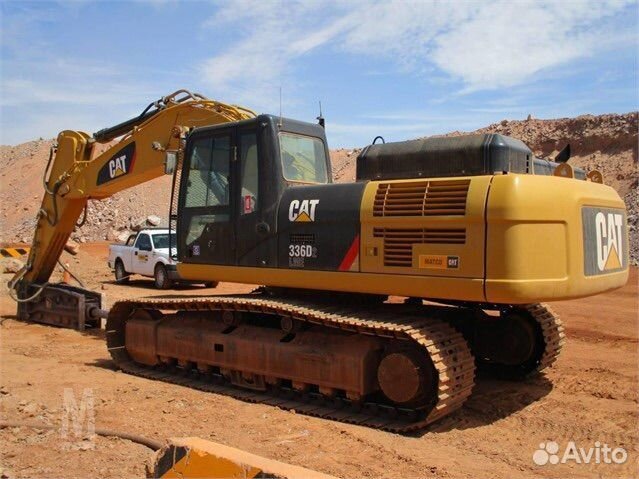 Разбор экскаватора Caterpillar 336D