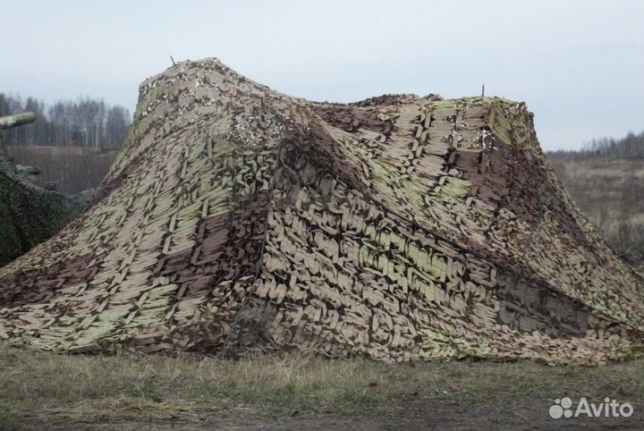 Маскировочная сеть мкт-2Л (зелень), размер 3*6