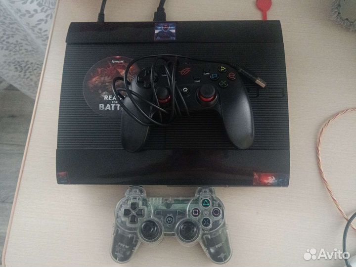 Sony PS3 super slim прошитая обмен