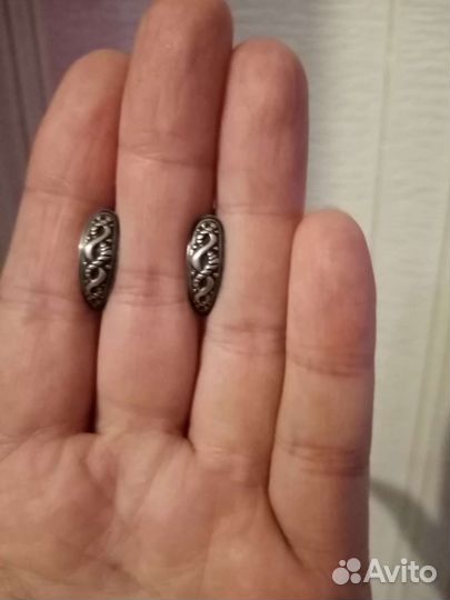 Серебряные серьги