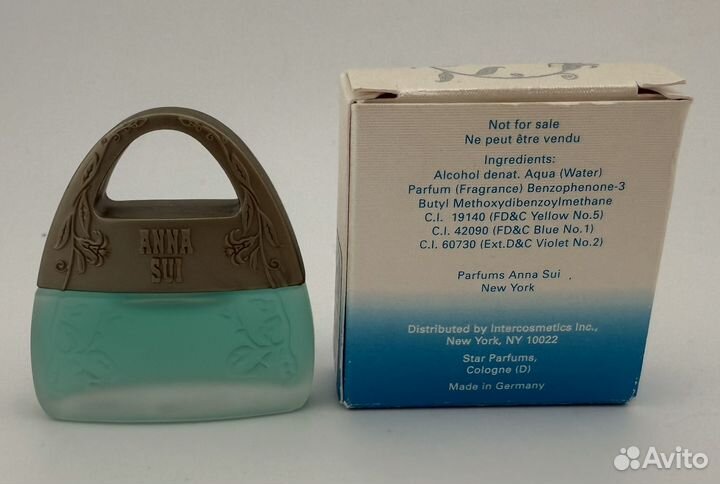 Anna Sui Sui Dreams edt 4 мл винтаж