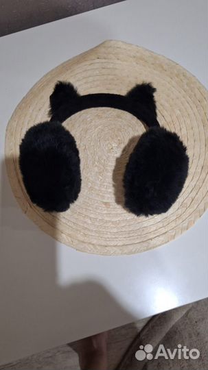 Меховые наушники