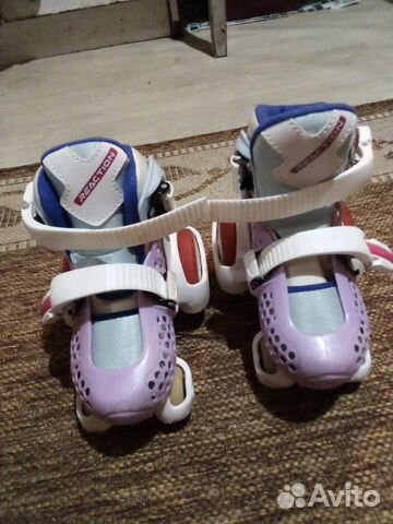 Ролики детские четырехколесные 25-28 размер