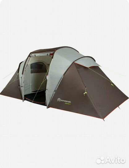 Палатка 4 местная Outventure Hudson 4 Alt