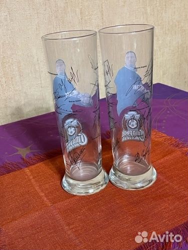 Стаканы под пиво с футбольной темой