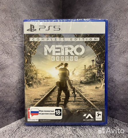 Metro Exodus на PS5 Новый диск