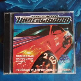 DVD диск игры need for speed underground (1часть)