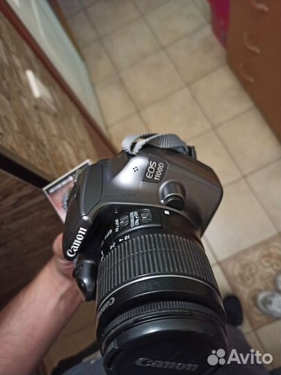 Зеркальный фотоаппарат canon eos 1100d