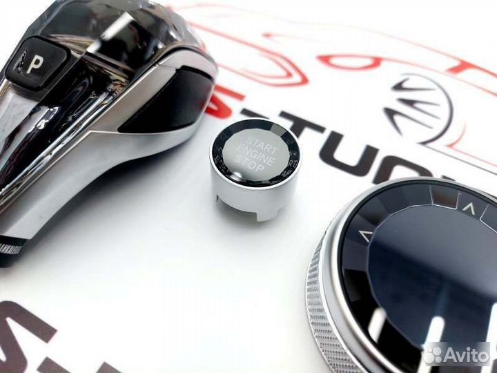 Элементы сваровски BMW 3 F30 хрустальные кпп шайба