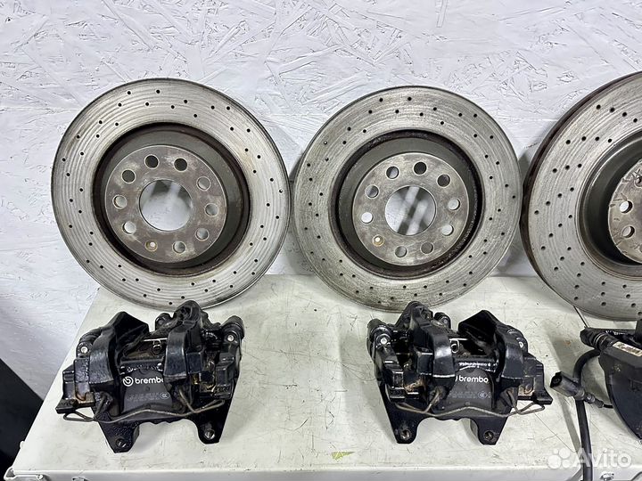 Тормоза vw golf r / audi s3 / leon cupra