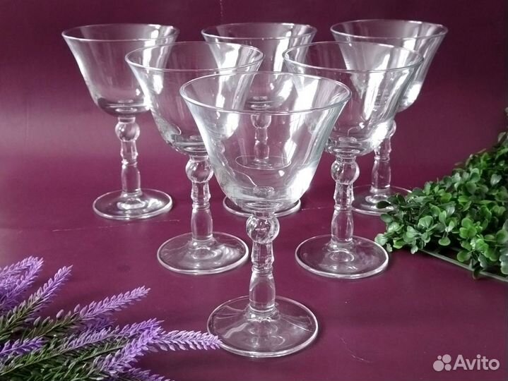Новые бокалы для вина Стеклянная посуда Рюмки