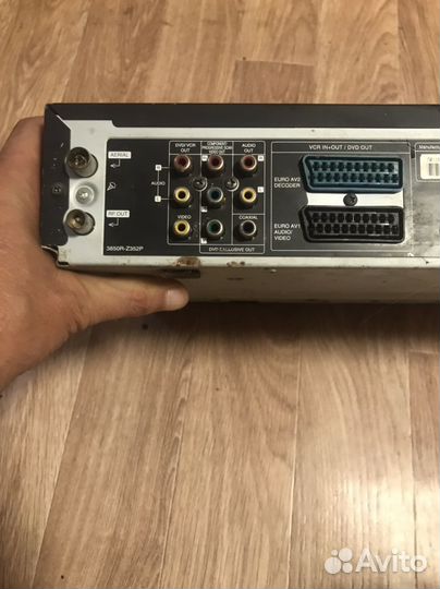 Видеомагнитофон Lg vhs+dvd