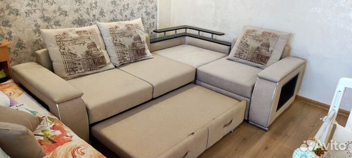 Угловой диван бу
