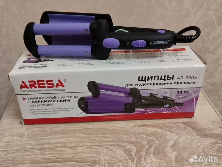 Плойка для волос волна