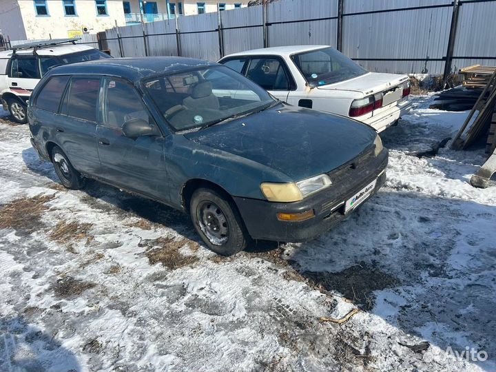 Toyota Sprinter 1.5 AT, 1994, битый, 260 000 км