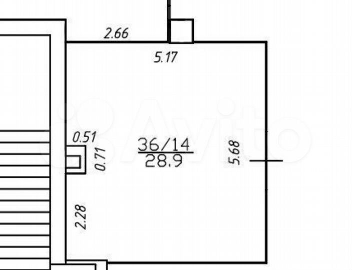 Торговая площадь, 29.8 м²