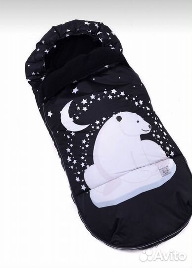 Конверт на прогулочную коляску, для люльки, в санк