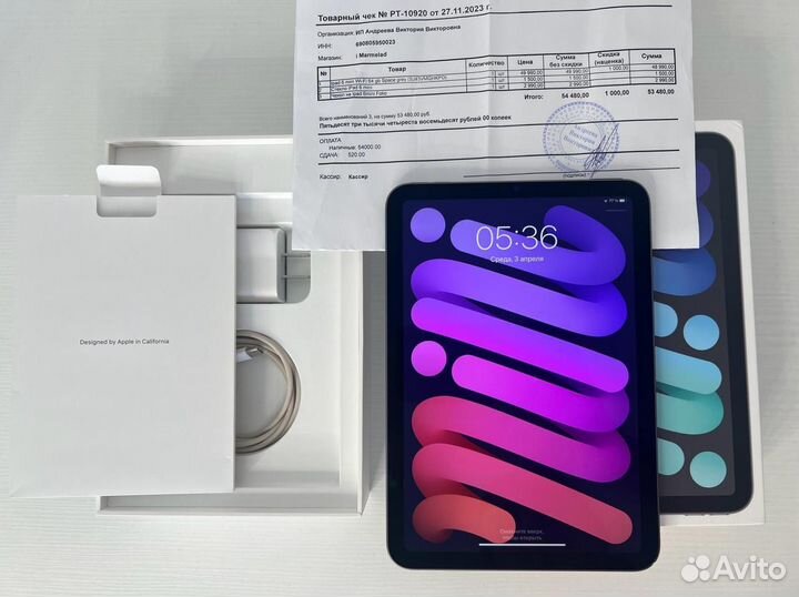 iPad mini 6 Gb 64 на Гарантии