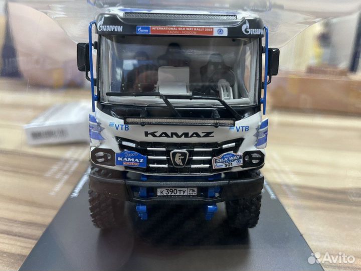 Масштабная модель камаз Ралли Шелковый путь 2023