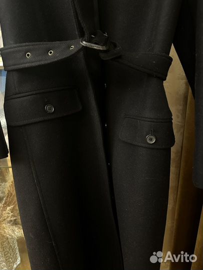 Шерстяное пальто Zara XS-S