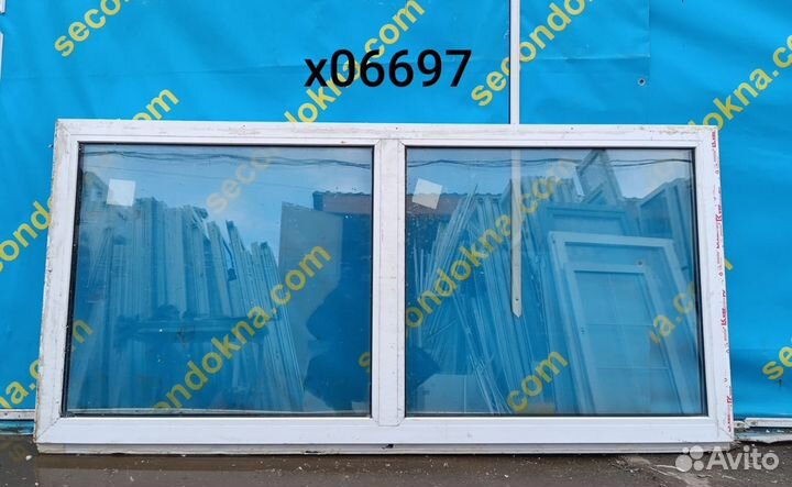 Пластиковое окно Б/У 820(в)х1760(ш)