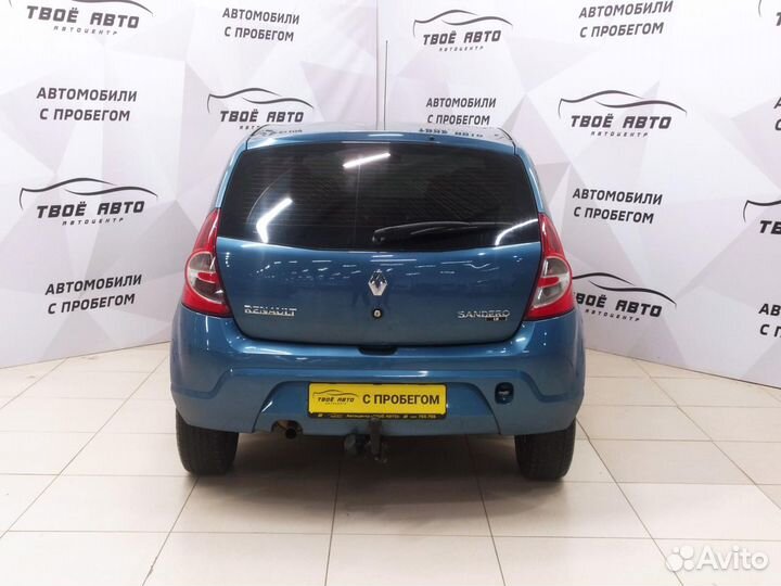 Renault Sandero 1.6 МТ, 2012, 204 482 км