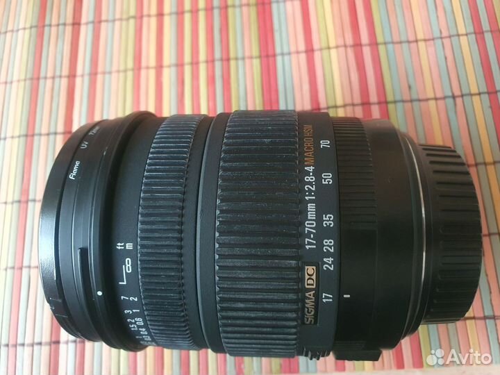 Объектив sigma 17-70 canon