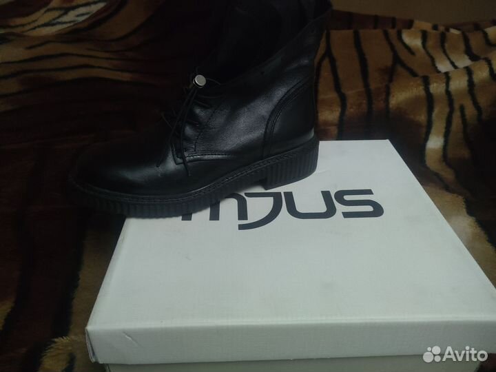 Ботинки чулки 38 кожа