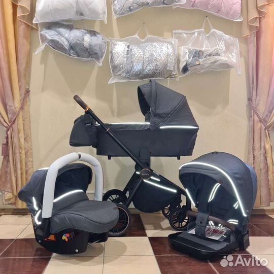 Коляска 3 в 1 Carrello Epica 2023