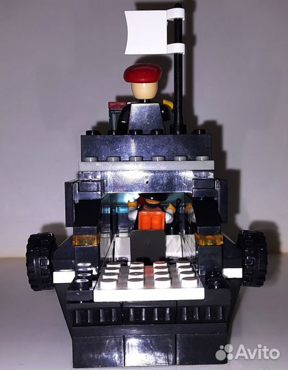 Лего конструктор «Полицейский катер» 6+